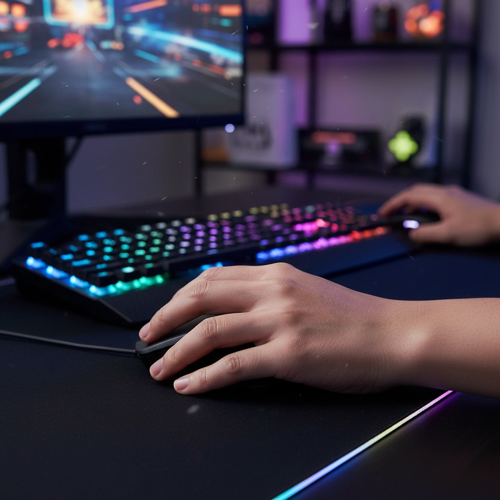 ماوس سیم‌دار تسکو مدل TSCO-TM307 با طراحی خاص و مناسب استفاده روزمره و بازی